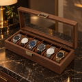 Kaloren Leiden horlogebox voor 6 horloges